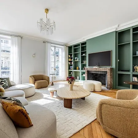 Luxurious 4 Bedroom Apartment, La Muette Lägenhet Paris